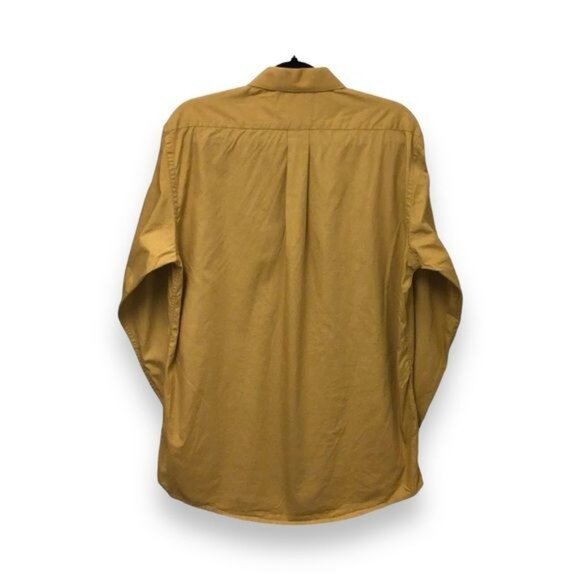 Alexander Julian Colours Mens Button-Up Shirt M 15-15.5 32/33 Gold - Picture 9 of 9
